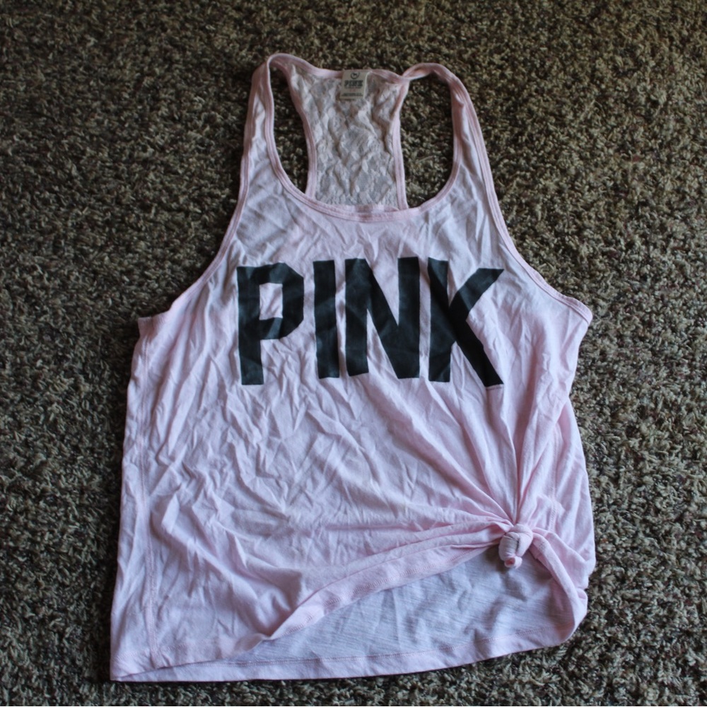 Pink tank top
